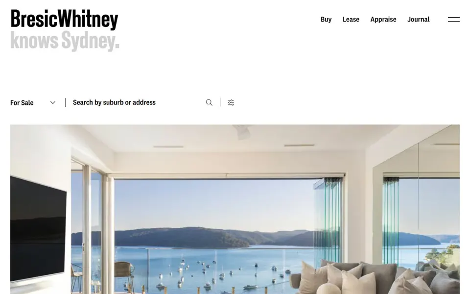 BresicWhitney website screenshot