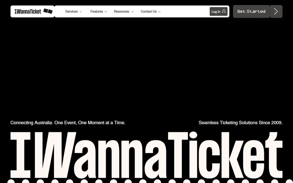 IWannaTicket website screenshot