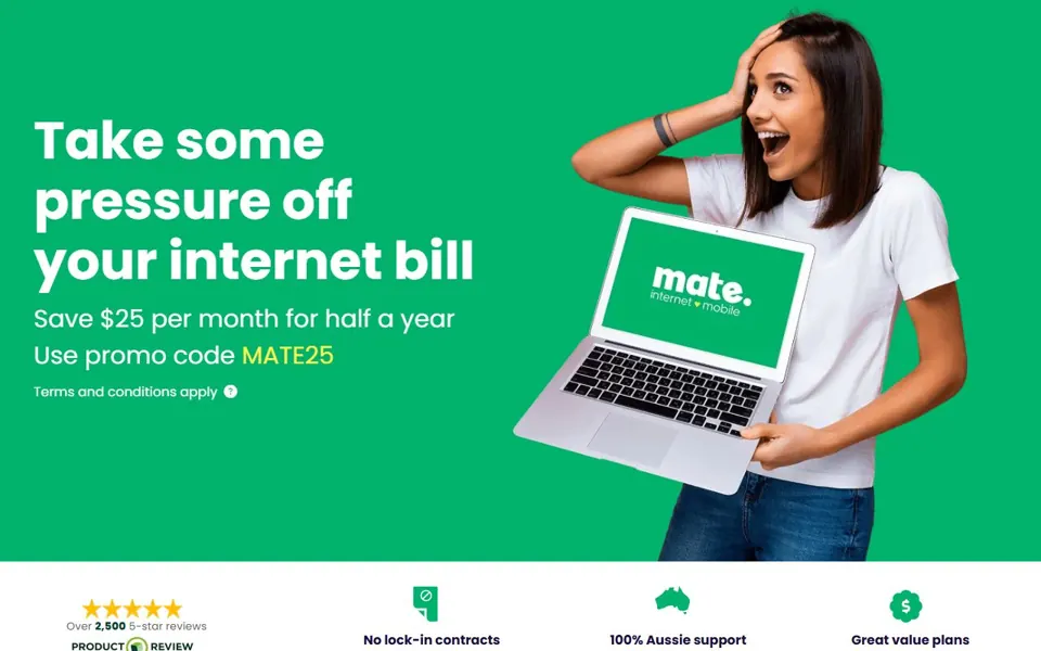 MATE website screenshot