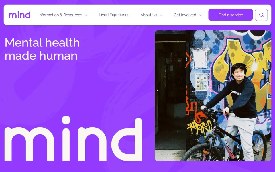 Mind Australia website screenshot