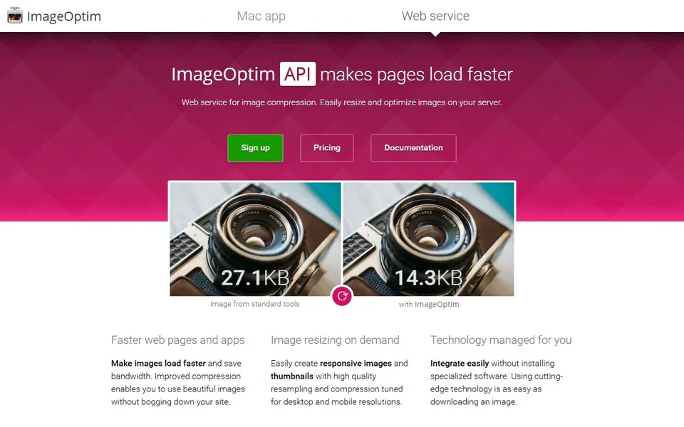 ImageOptim website screenshot