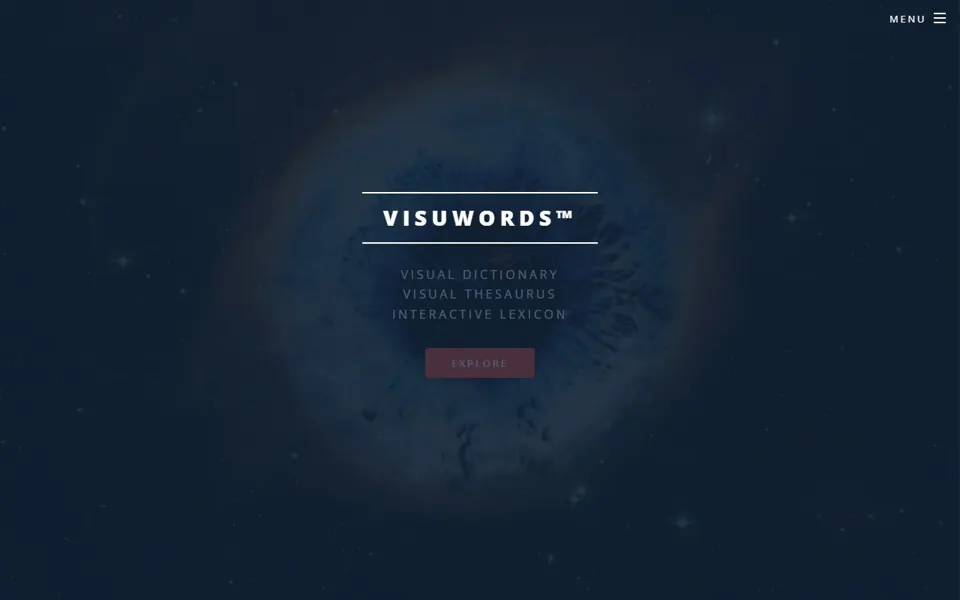 Visuwords website screenshot