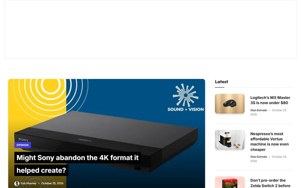 Trusted Reviews website screenshot