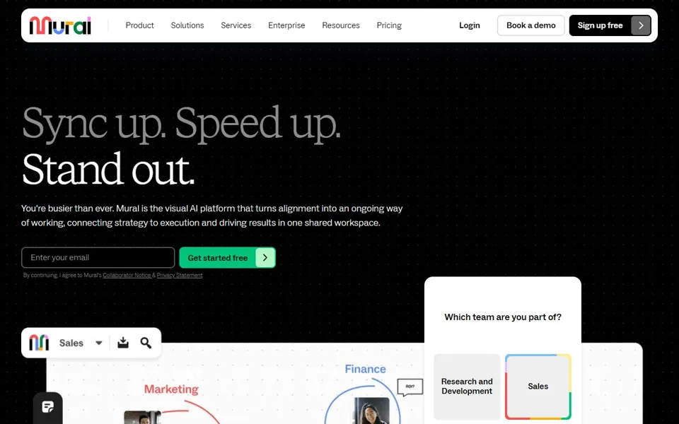 MURAL website screenshot