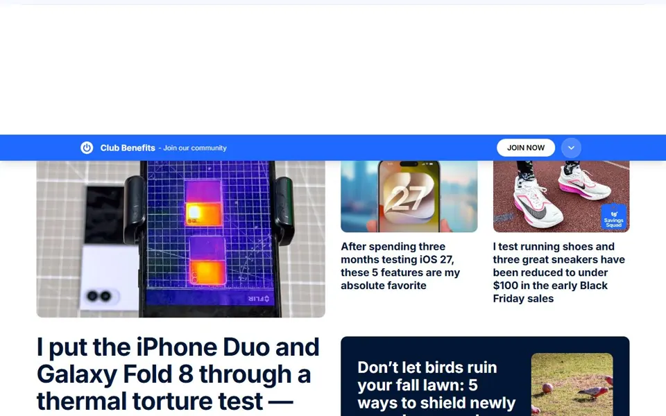 Tom's Guide website screenshot