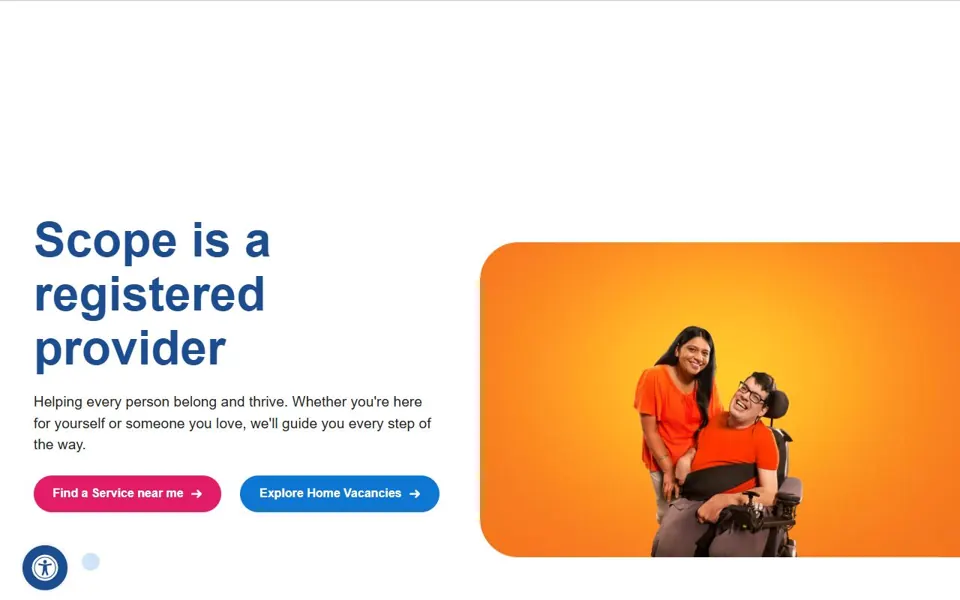 Scope Australia website screenshot