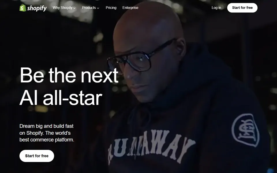 Shopify Australia website screenshot
