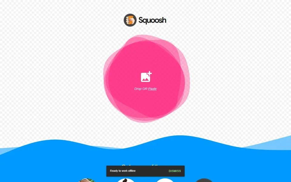 Squoosh website screenshot