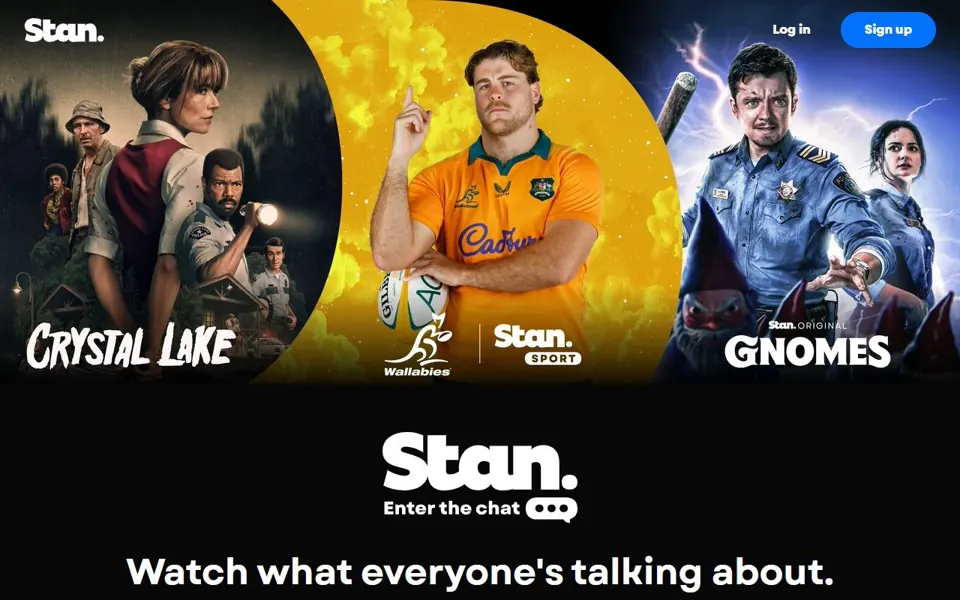 Stan website screenshot