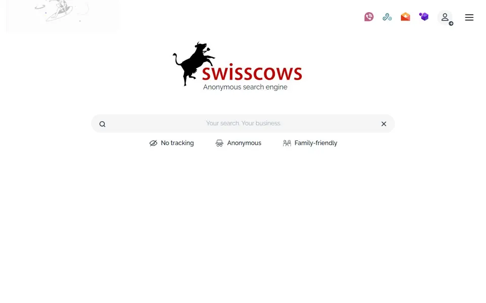 Swisscows website screenshot
